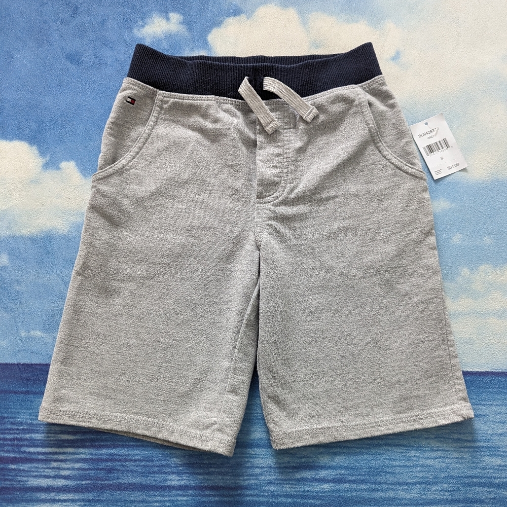Tommy Hilfiger Boys 6/S grey cotton shorts